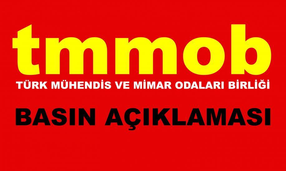 TMMOB, TTB VE ANKARA TABİP ODASI İLE DAYANIŞMA İÇERİSİNDEDİR!