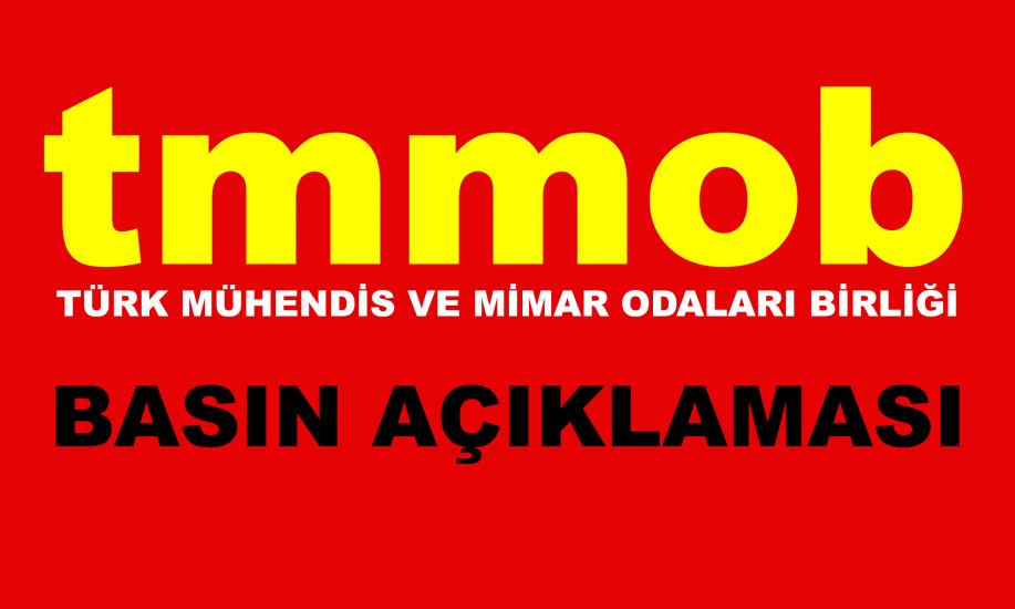 TMMOB BASIN AÇIKLAMASI : CUMHURBAŞKANI KONUŞTU, KARANLIĞIN SESİ DURUMDAN VAZİFE ÇIKARDI