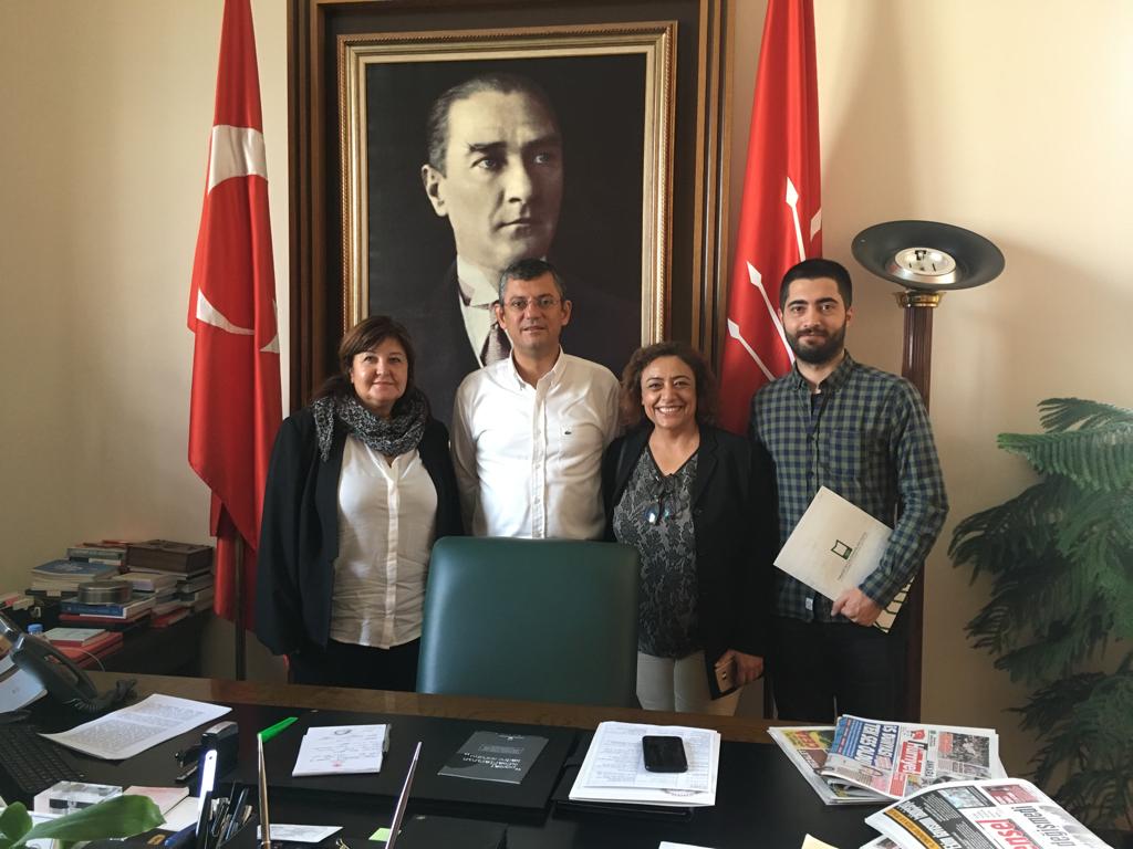 CHP GRUP BAŞKANVEKİLİ VE MANİSA MİLLETVEKİLİ SN. ÖZGÜR ÖZEL İLE MECLİS`TE GÖRÜŞÜLDÜ.