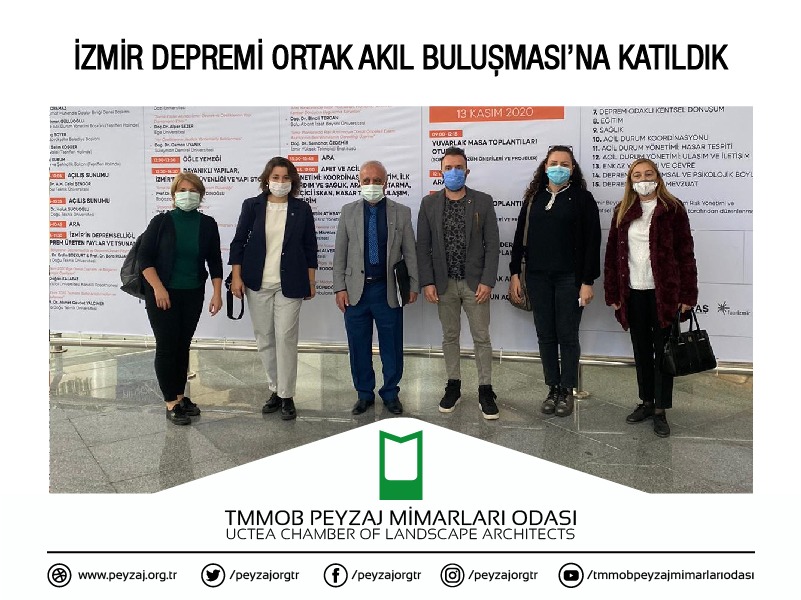 İZMİR DEPREMİ ORTAK AKIL BULUŞMASI'NA KATILDIK